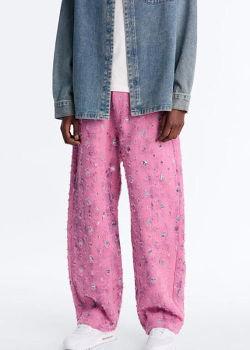 Relaxed Fit Distressed Denim (6)