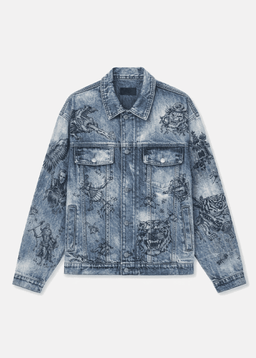 Washed Denim Jacket (2)