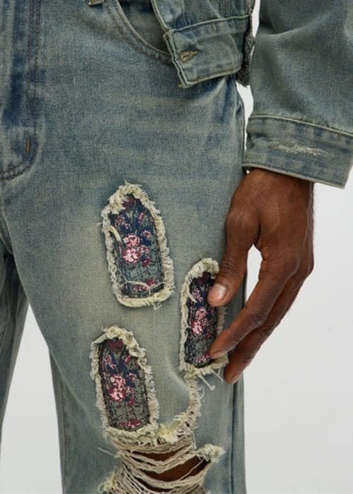 with Patchwork Detail for (2)