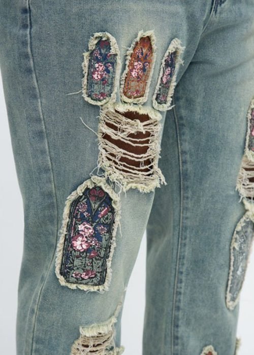 with Patchwork Detail for (4)