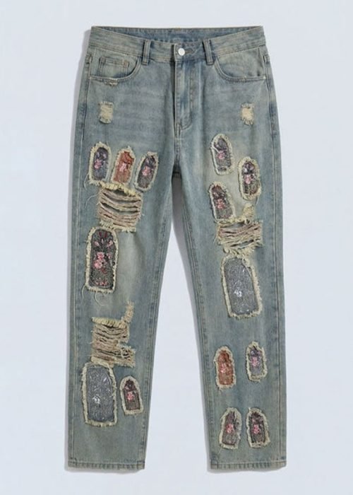 with Patchwork Detail for (5)